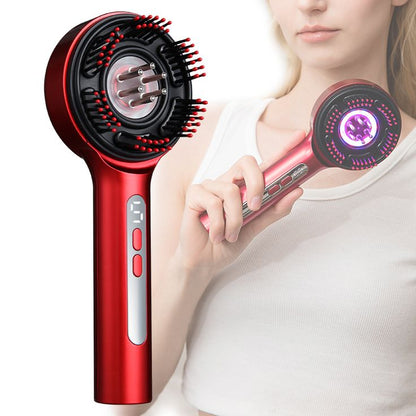 Scalp Massage Brush with Oil Applicator