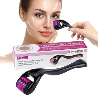 Pack of 2 FEG Hair Growth Spray Plus Derma Roller, Suitable For Both Men and Women.